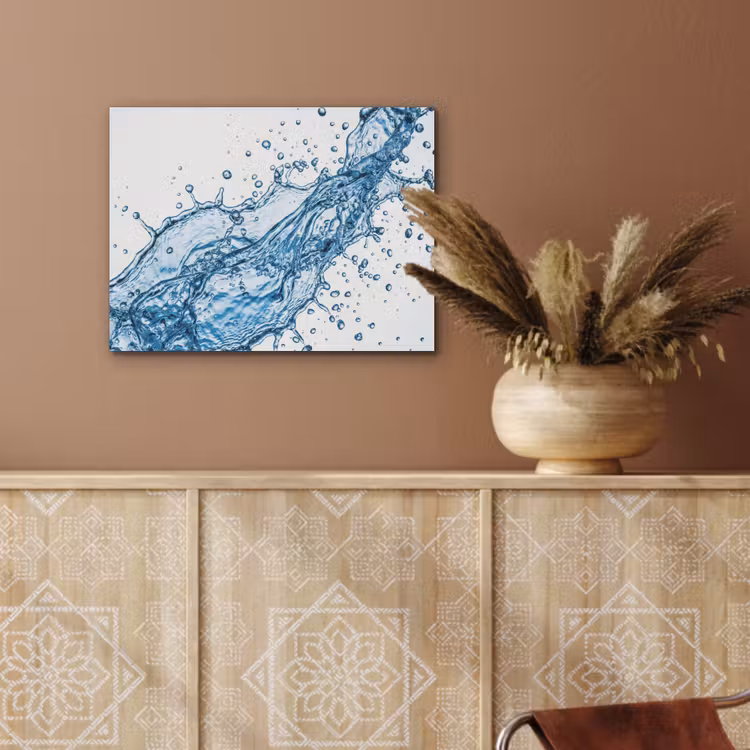 Spash - Water - Blauw PET vilt klein -sfeer4