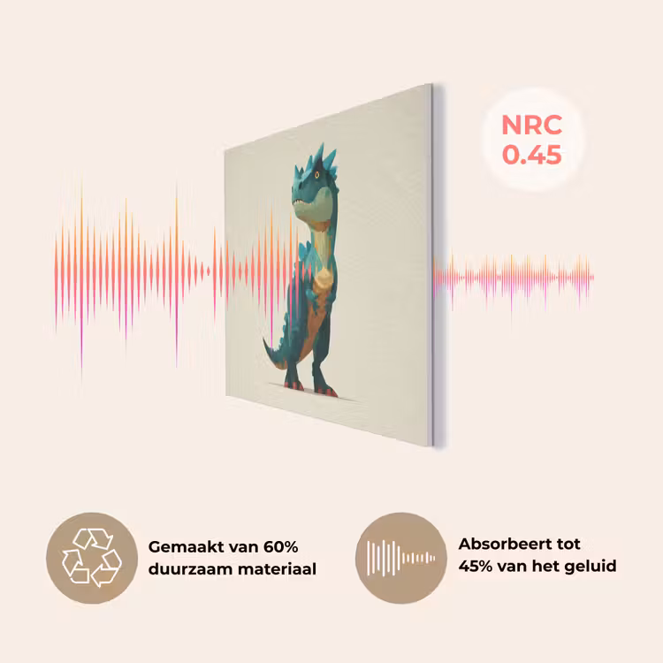 Stekels - Dino - Blauw - Gespierd PET vilt klein -USP_NL