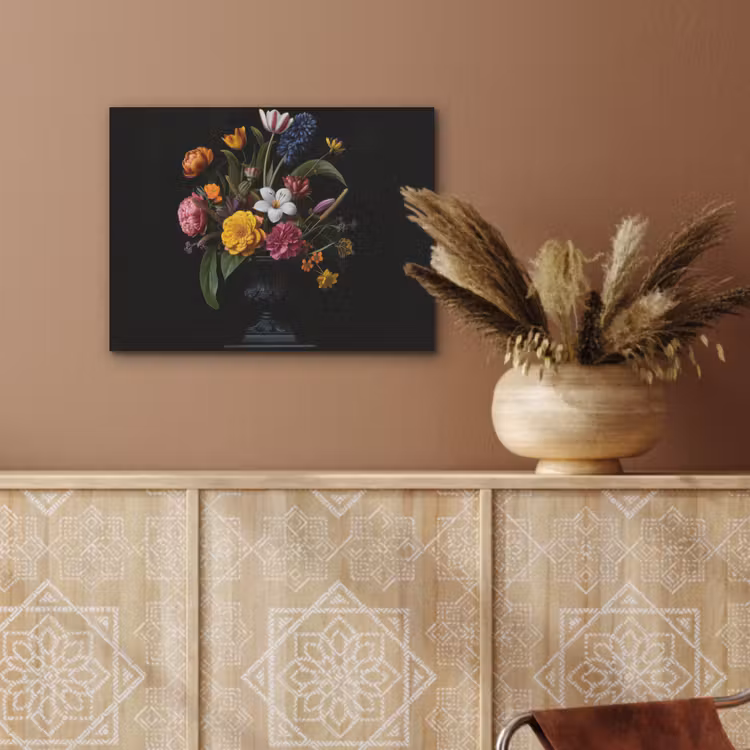 Lente - Bloemen - Klassiek - Vaas PET vilt klein -sfeer4