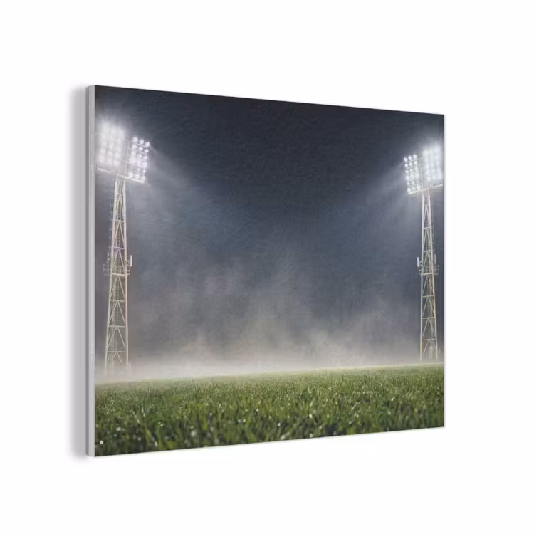 Stadion - Lichtmast - Sport - Nacht PET vilt klein -3d