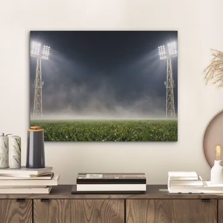 Stadion - Lichtmast - Sport - Nacht PET vilt klein -sfeer1