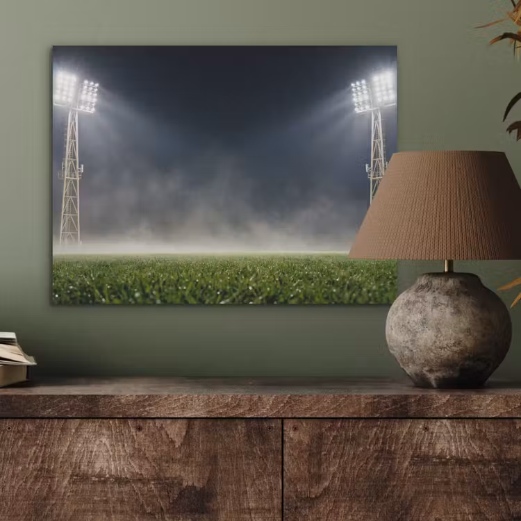 Stadion - Lichtmast - Sport - Nacht PET vilt klein -sfeer2