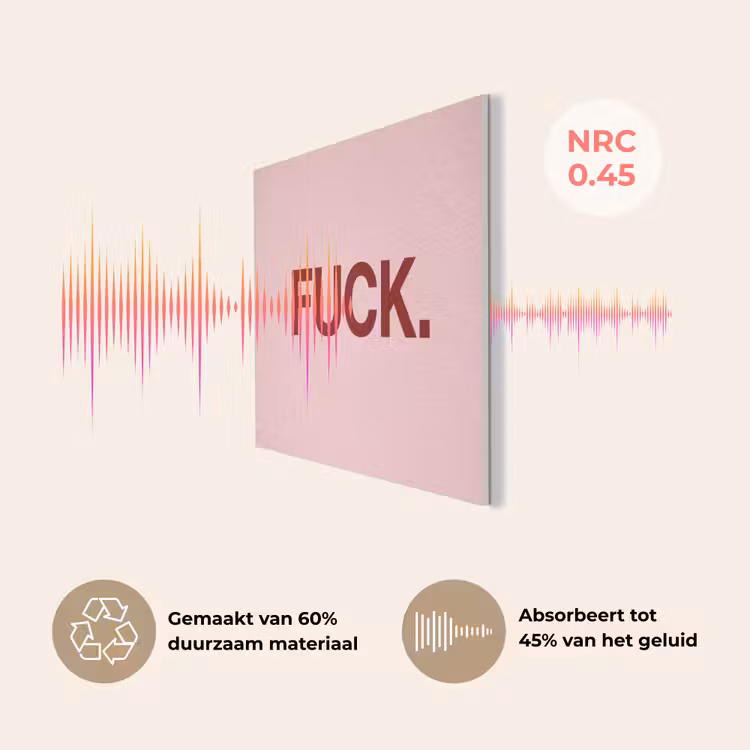 Statement - Krachtig - Roze PET vilt klein -USP_NL
