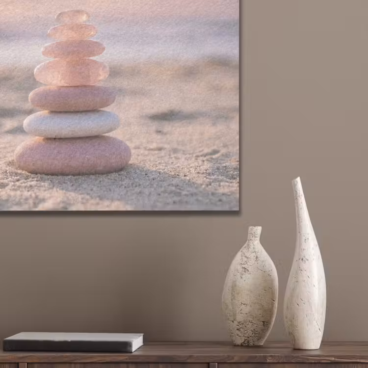 Stenen - Zand - Roze PET vilt klein -sfeer6_closeup