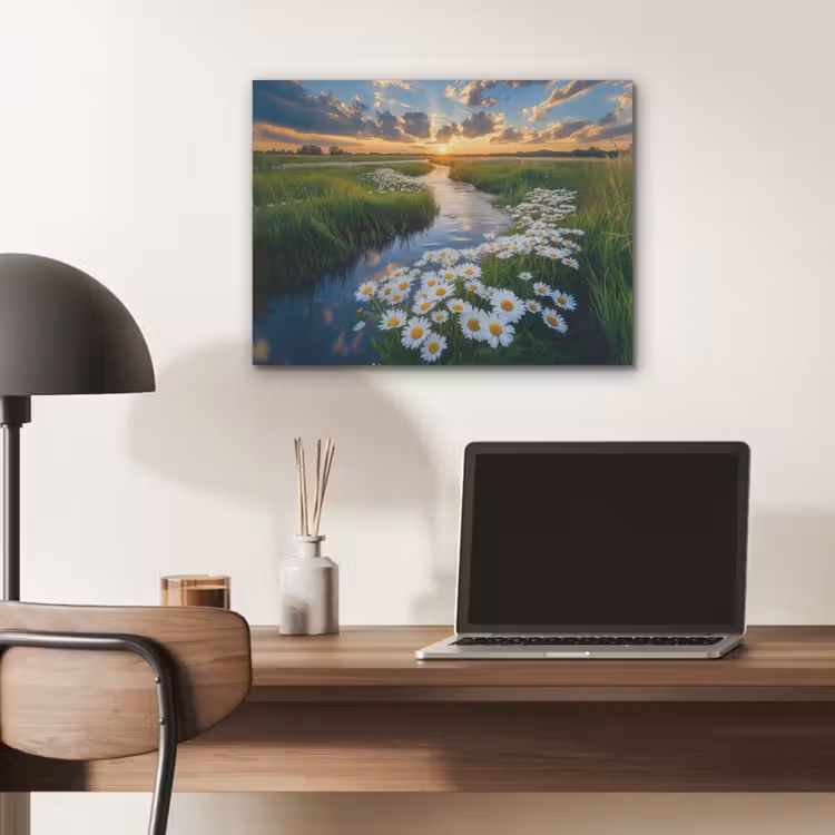 Beekje - Landschap - Margriet PET vilt klein -sfeer5