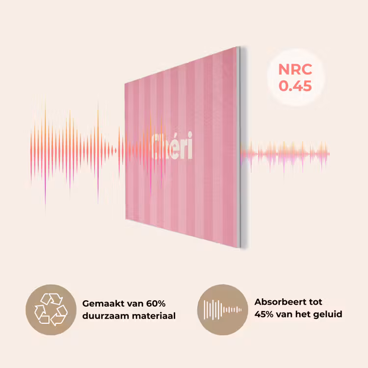 Gestreept - Roze - Chéri PET vilt klein -USP_NL