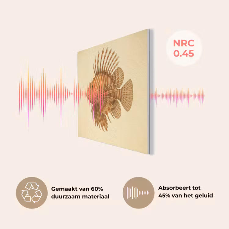 Strepen - Vis - Rond - Stekels PET vilt klein -USP_NL