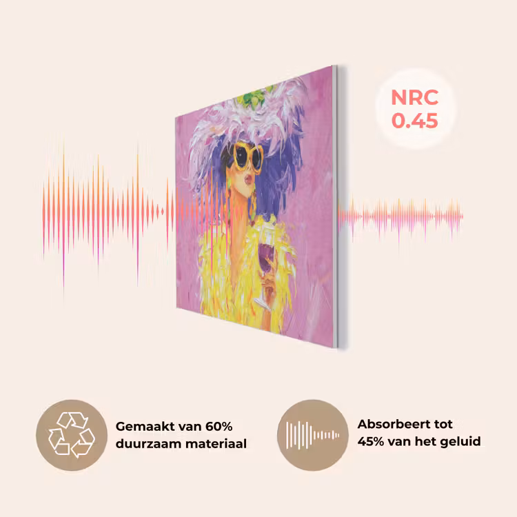 Zonnebril - Vrouw - Jas - Veren PET vilt klein -USP_NL