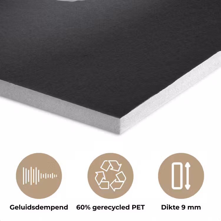 Sushi - Delfts blauw - Rijst - Vis - Elegant PET vilt klein -closeup_NL