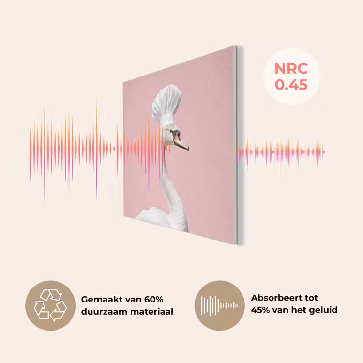 Zwaan - Koksmuts - Mooi - Klassiek PET vilt klein -USP_NL