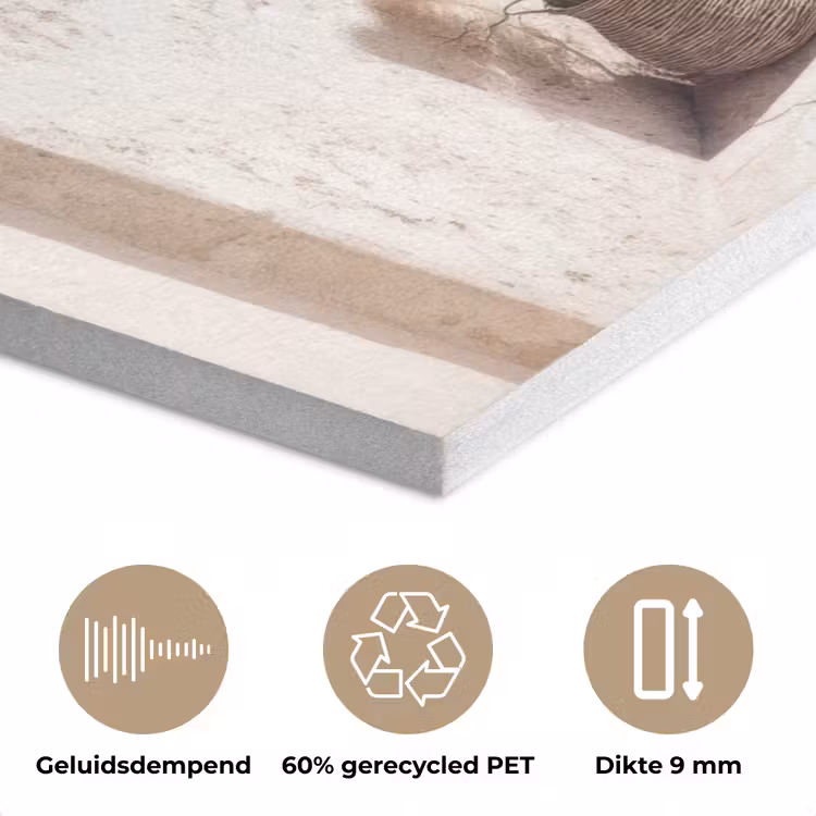 Terras - Stoelen - Strand - Beige PET vilt klein -closeup_NL