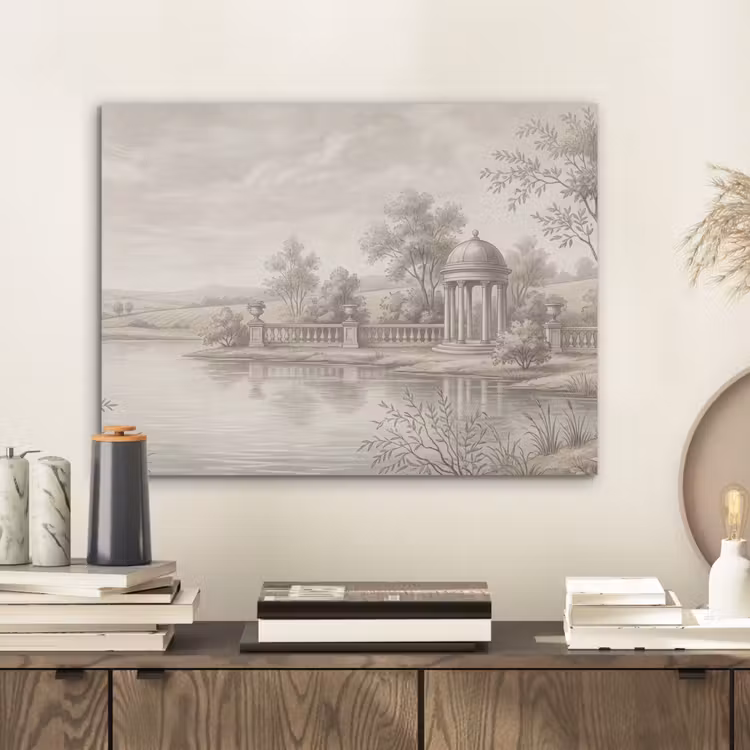 Terras - Water - Natuur - Landschap PET vilt klein -sfeer1