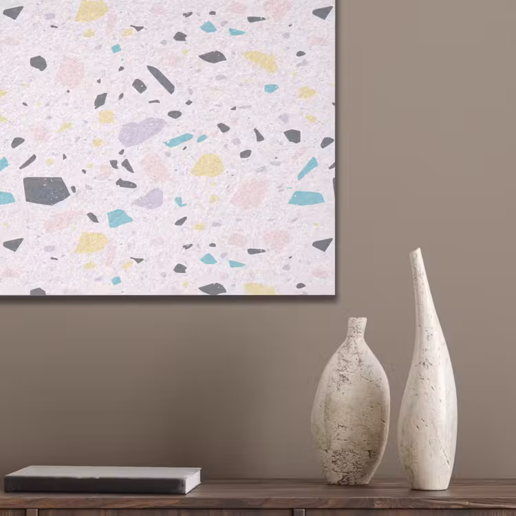 Terrazzo - Patroon - Zacht - Snoep PET vilt klein 837 -sfeer6_closeup