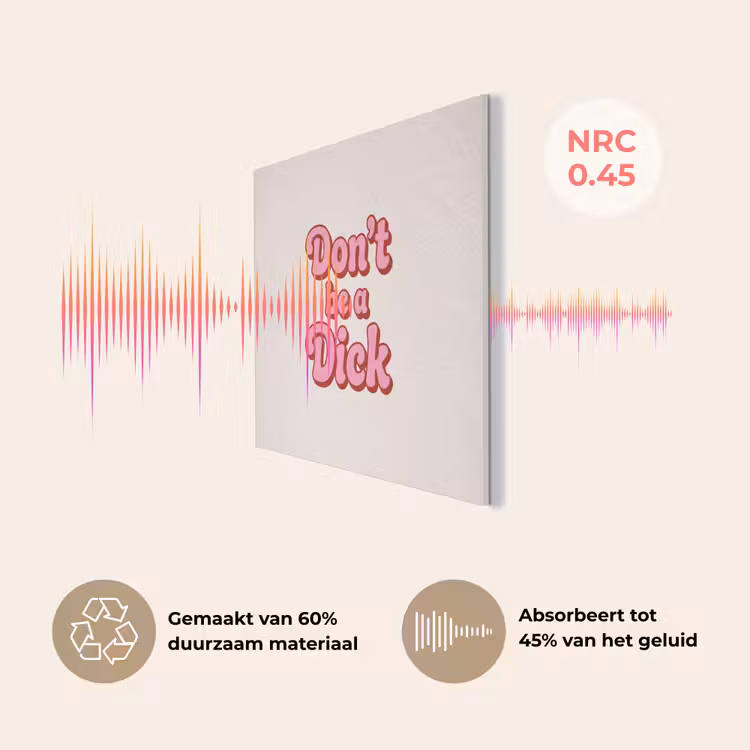 Tekst - Boodschap - Roze PET vilt klein -USP_NL