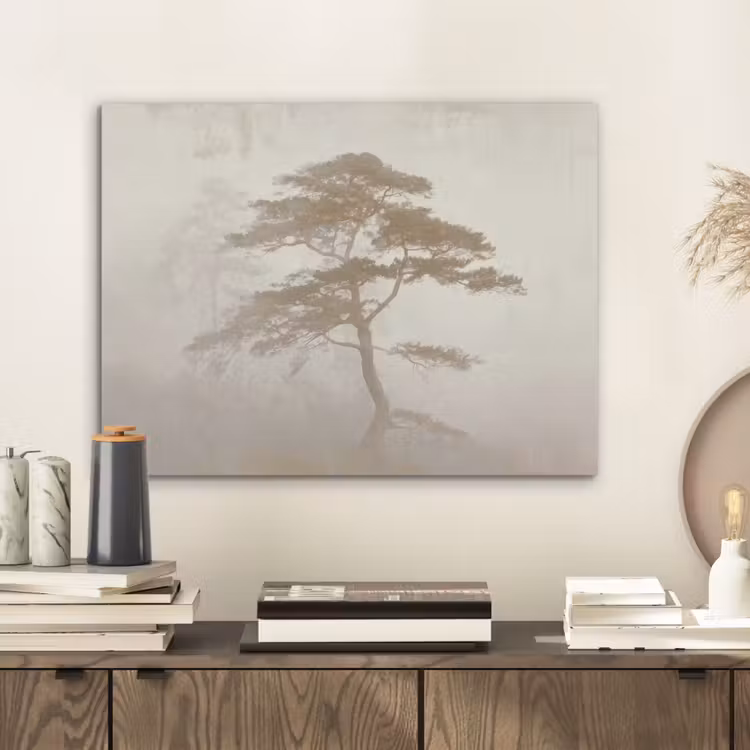 Boom - Oosterse stijl - Landschap PET vilt klein -sfeer1