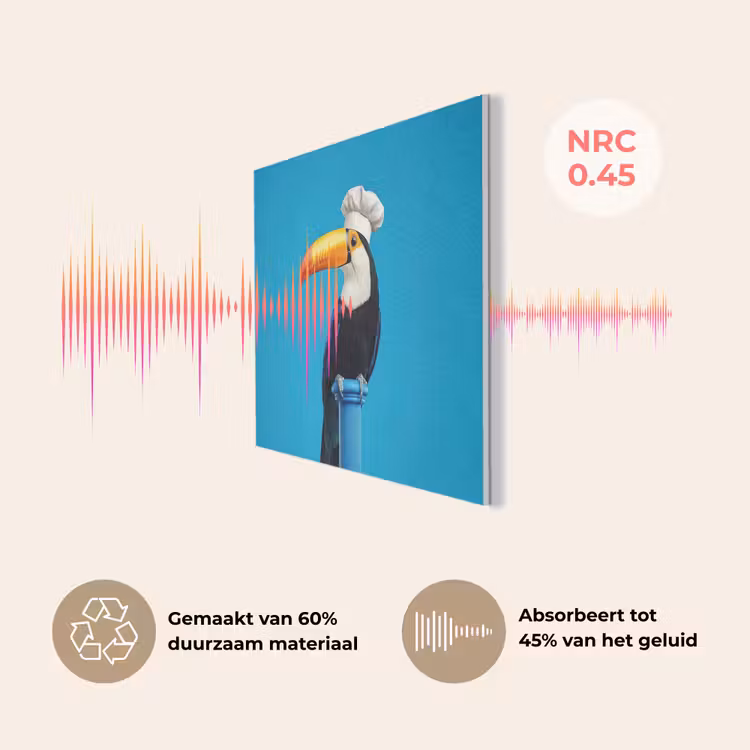Tucan - Sokkel - Vogel - Koksmuts PET vilt klein -USP_NL