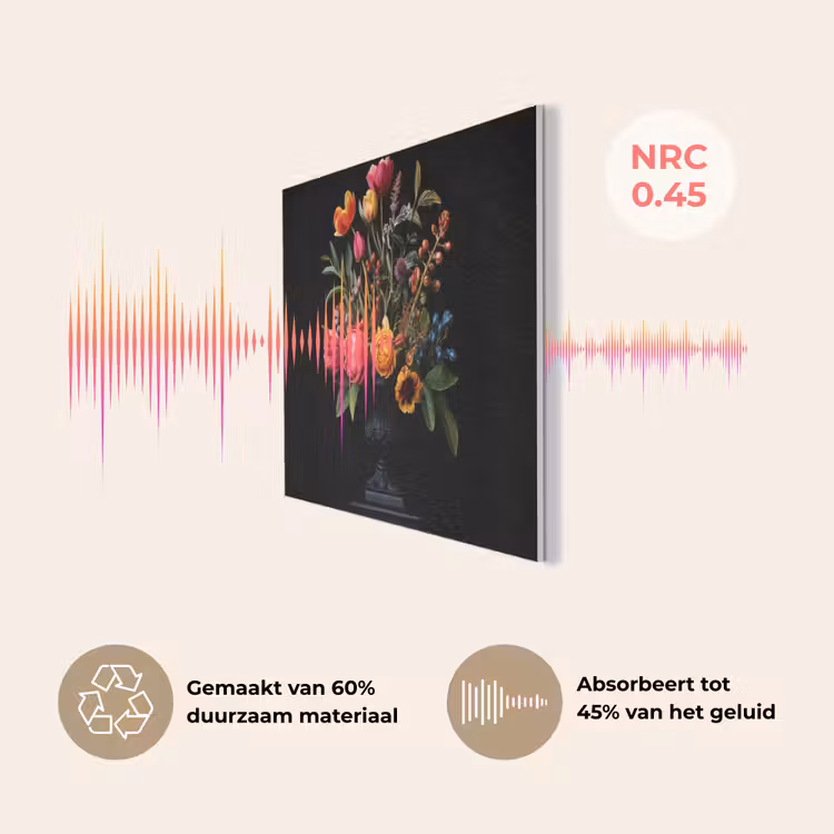 Tulpen - Bessen - Boeket - Vaas PET vilt klein -USP_NL