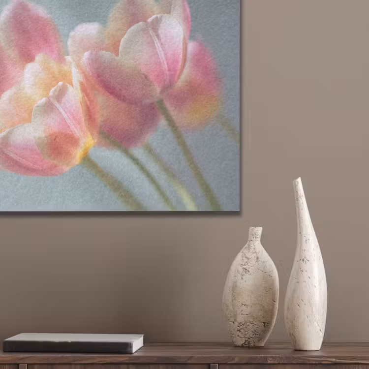 Tulpen - Roze - Stelen PET vilt klein -sfeer6_closeup
