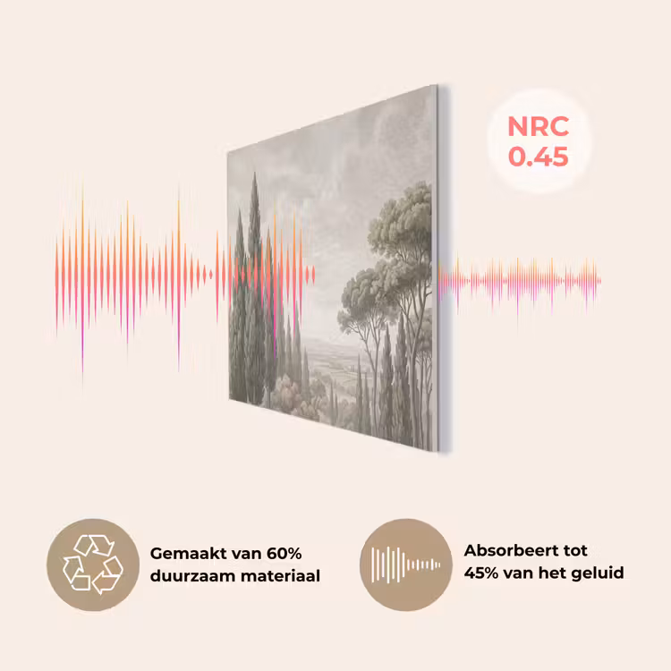 Vallei - Bos - Natuur - Groen PET vilt klein -USP_NL