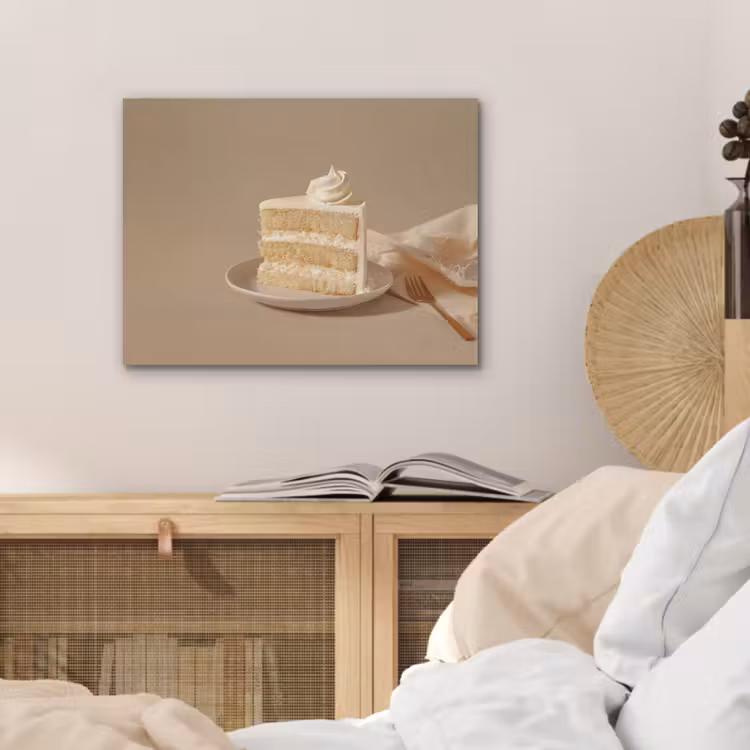 Vanilletaart - Cake - Romig PET vilt klein -sfeer3
