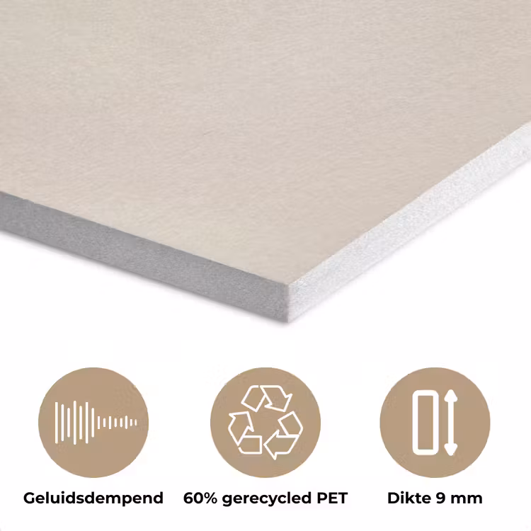 Vanille - Bloemen - Beige PET vilt klein -closeup_NL