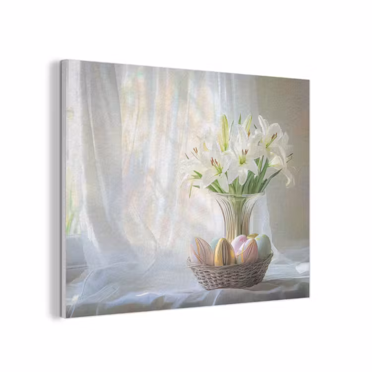 Vaas - Eieren - Bloemen PET vilt klein -3d