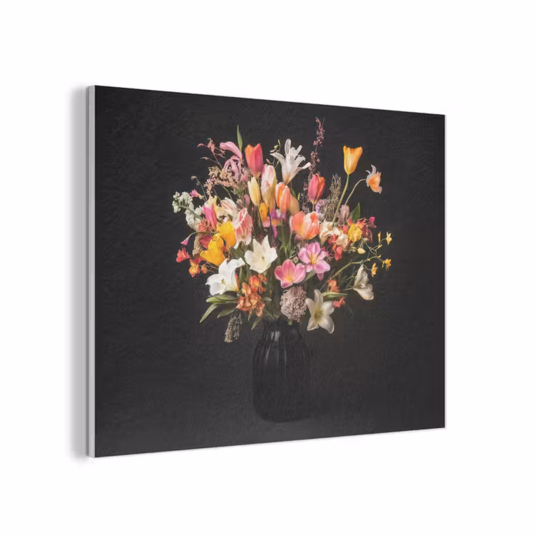 Vaas - Bloemen - Tulpen PET vilt klein -3d