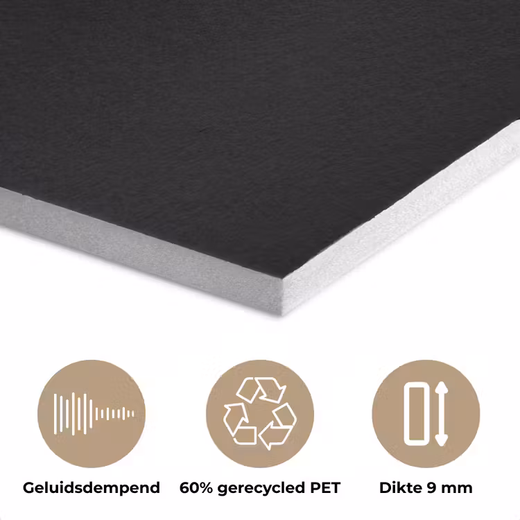 Vinyl - LP - Delfts Blauw - Muziek PET vilt klein -closeup_NL