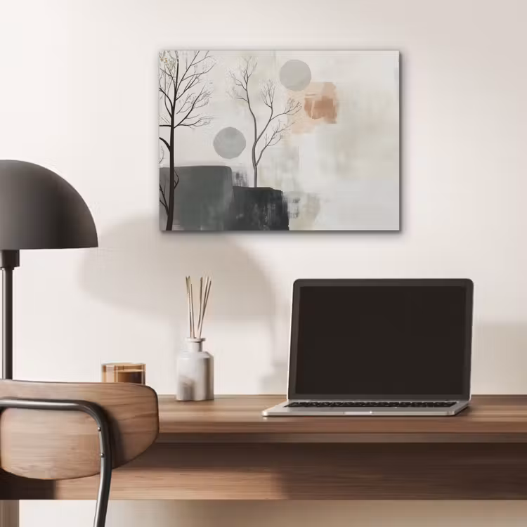 Wabi sabi - Beige - Plant PET vilt klein -sfeer5