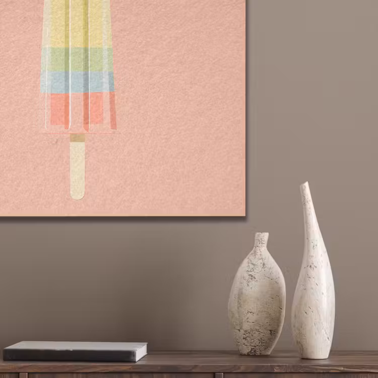 Waterijsje - Pasteltinten - Minimalistisch PET vilt klein -sfeer6_closeup