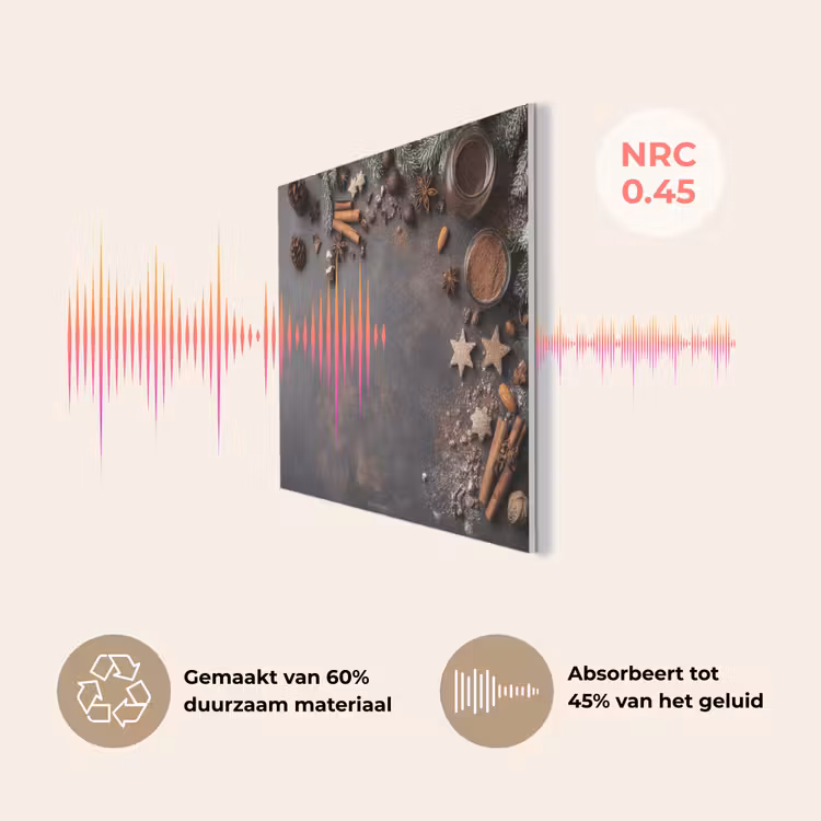 Winter - Kerst - Specerijen - Beton PET vilt klein -USP_NL