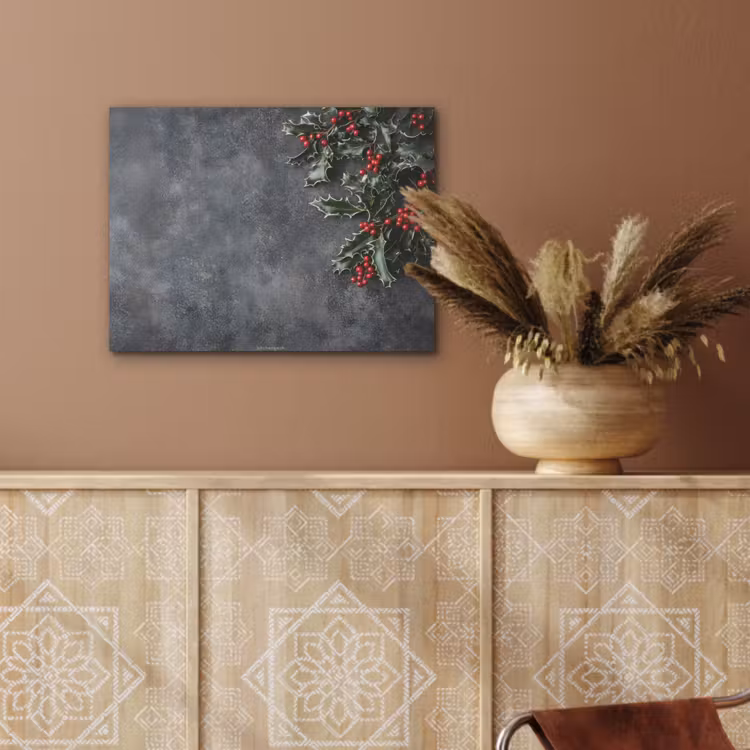 Winter - Hulst - Kerst - Beton PET vilt klein -sfeer4