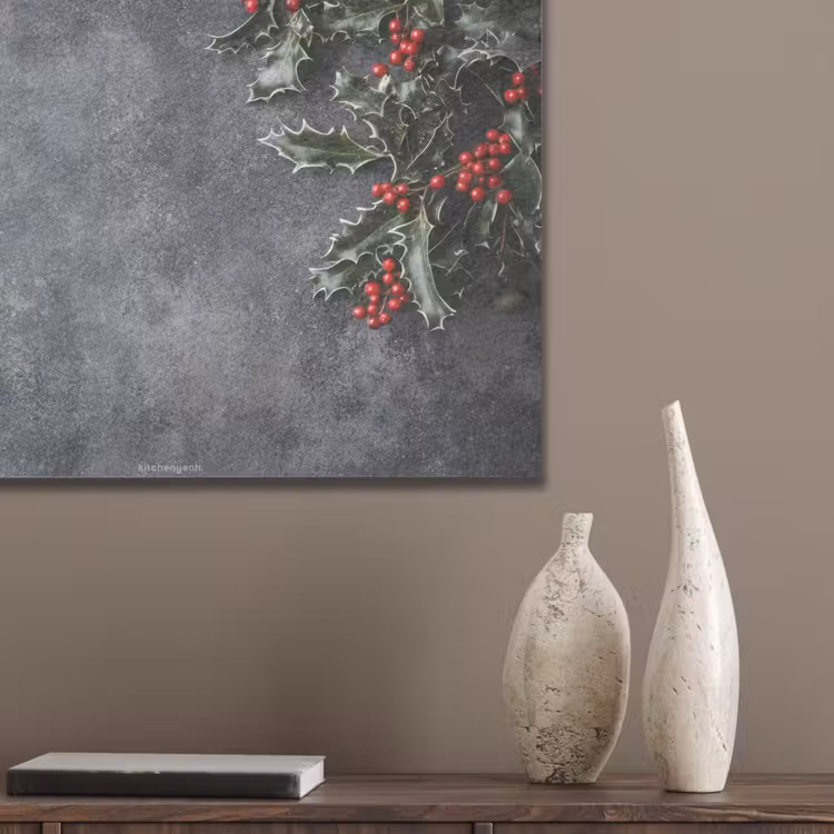 Winter - Hulst - Kerst - Beton PET vilt klein -sfeer6_closeup
