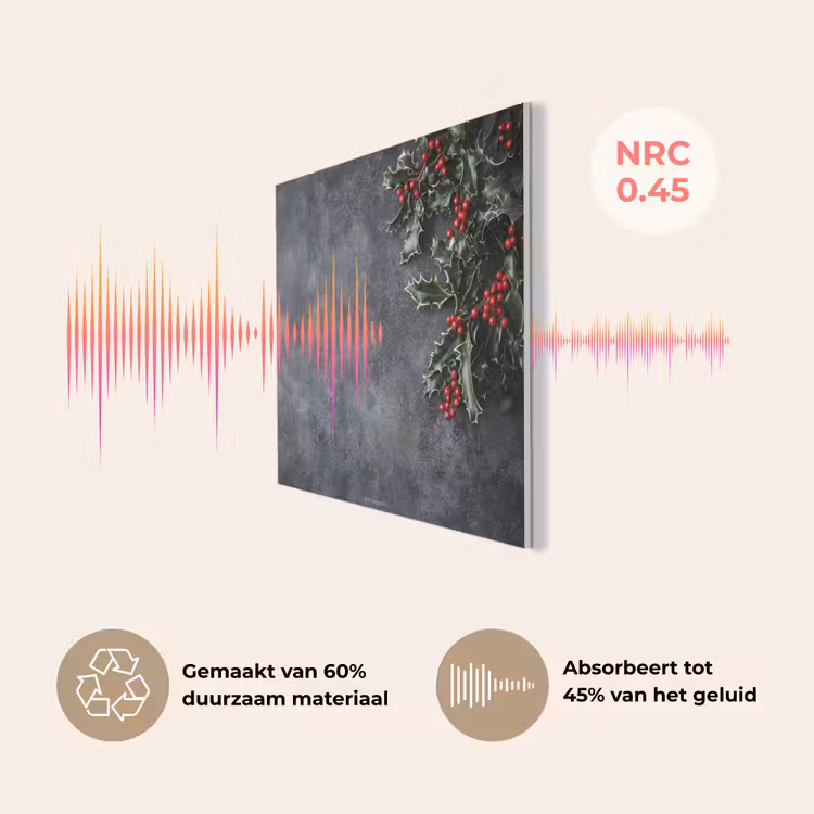 Winter - Hulst - Kerst - Beton PET vilt klein -USP_NL