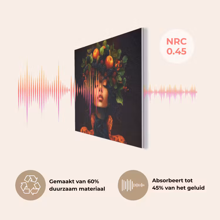 Vrouw - Zwart - Bessen - Bramen - Appels PET vilt klein -USP_NL