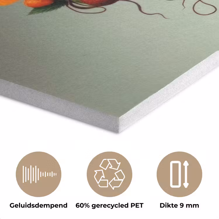 Vrouw - Chocolade - Frambozen - Aardbeien - Koekjes PET vilt klein -closeup_NL