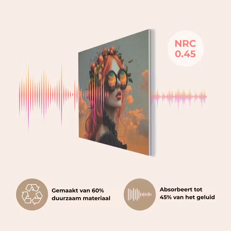 Vrouw - Kroon - Tomaat - Bascilicum - Zonnebril PET vilt klein -USP_NL