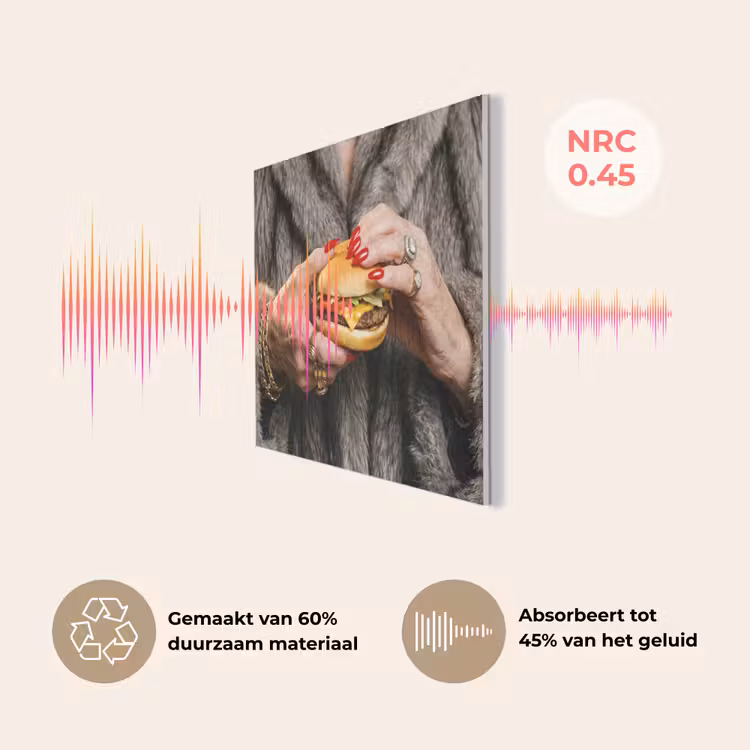 Vrouw - Hamburger - Bontjas PET vilt klein -USP_NL