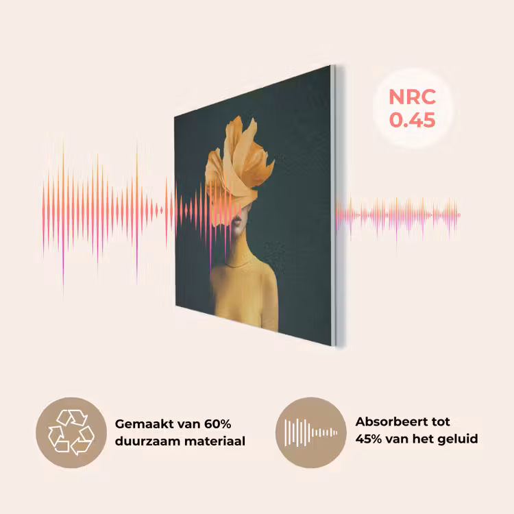 Vrouw - Hoed - Geel PET vilt klein -USP_NL