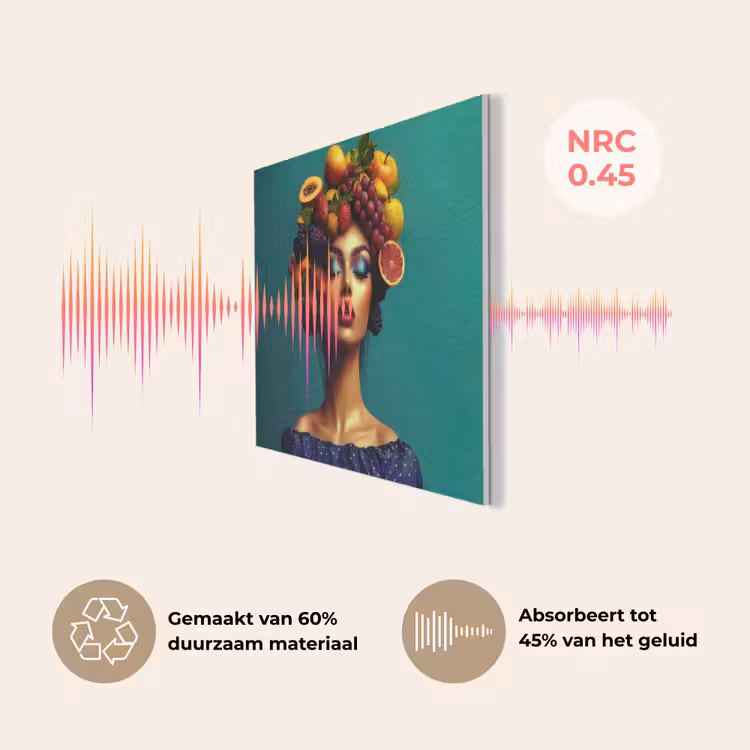 Vrouw - Hoodtooi - Tropisch - Fruit - Druiven PET vilt klein -USP_NL