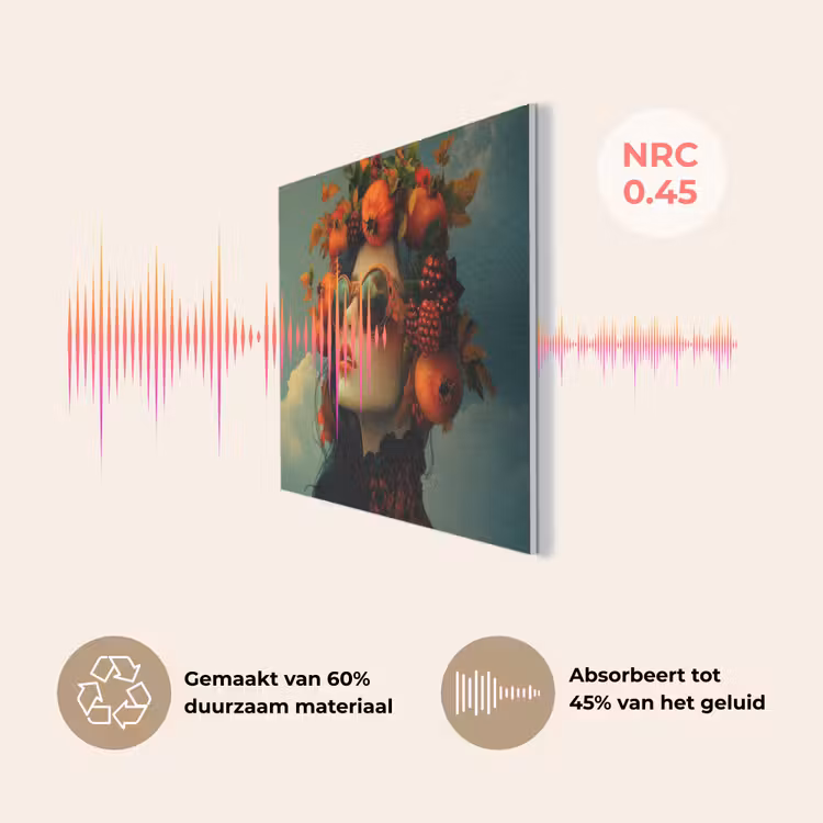 Vrouw - Granaatappel - Herfst - Zonnebril PET vilt klein -USP_NL