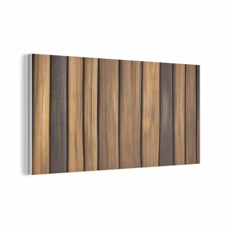 Hout - Planken - Natuurtinten PET vilt middel -3d