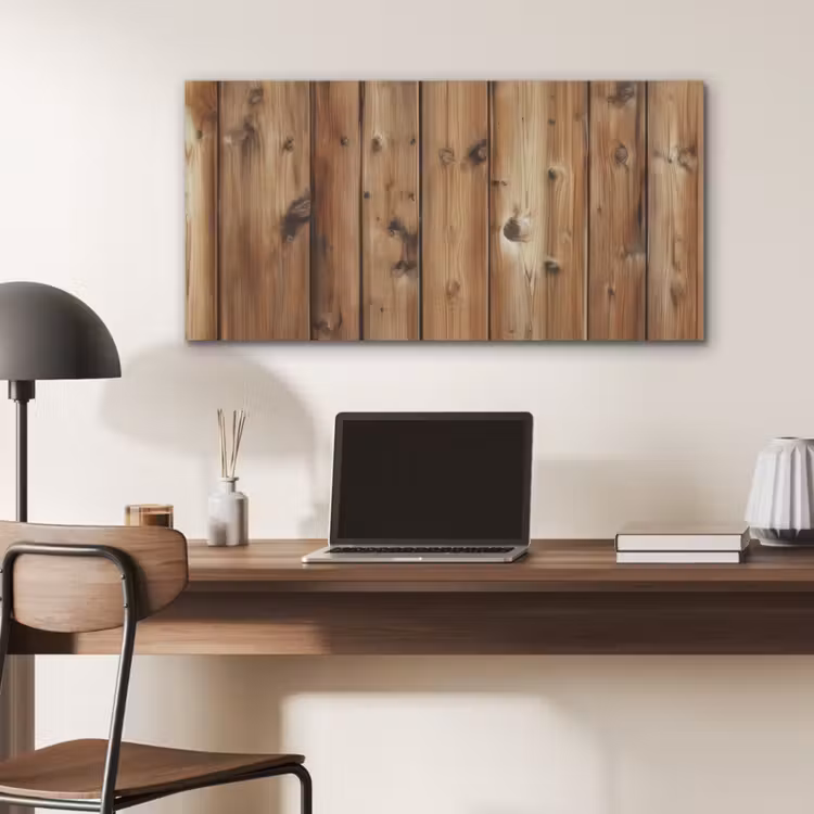 Hout - Planken - Bruin PET vilt middel -sfeer5