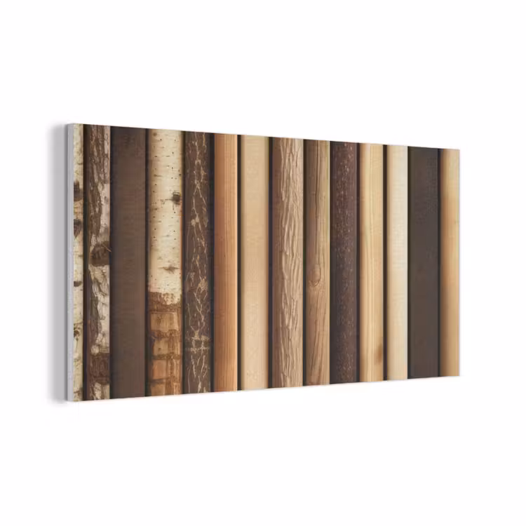 Hout - Planken - Natuurlijk PET vilt middel -3d