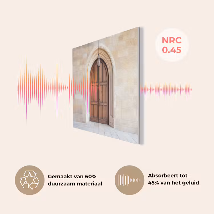 Houten - Deur - Lantaarn PET vilt klein -USP_NL