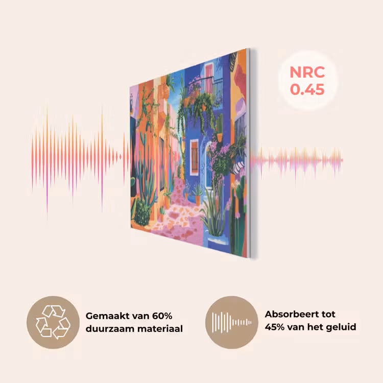Geel - Blauw - Oranje - Huis PET vilt klein -USP_NL