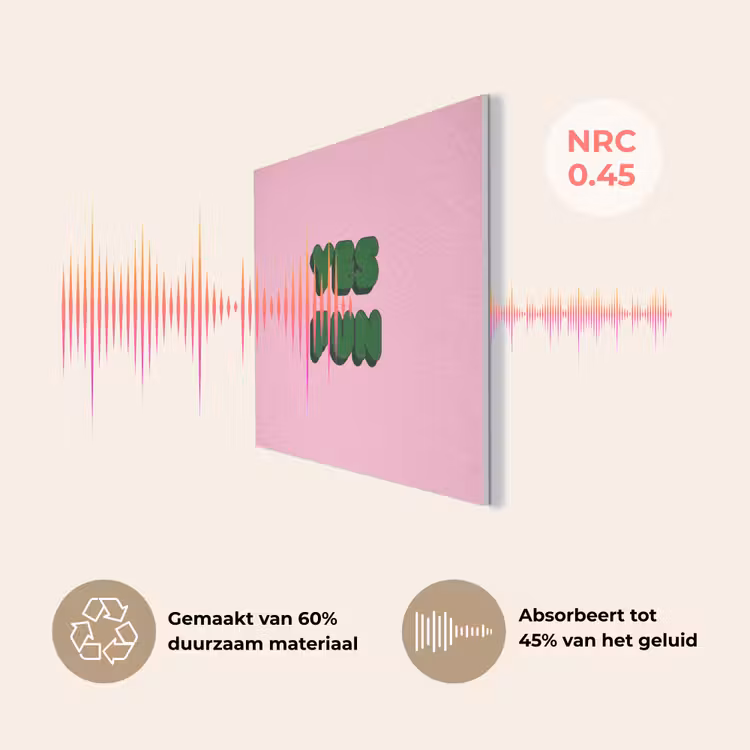 Yes fun - Groen - Roze PET vilt klein -USP_NL