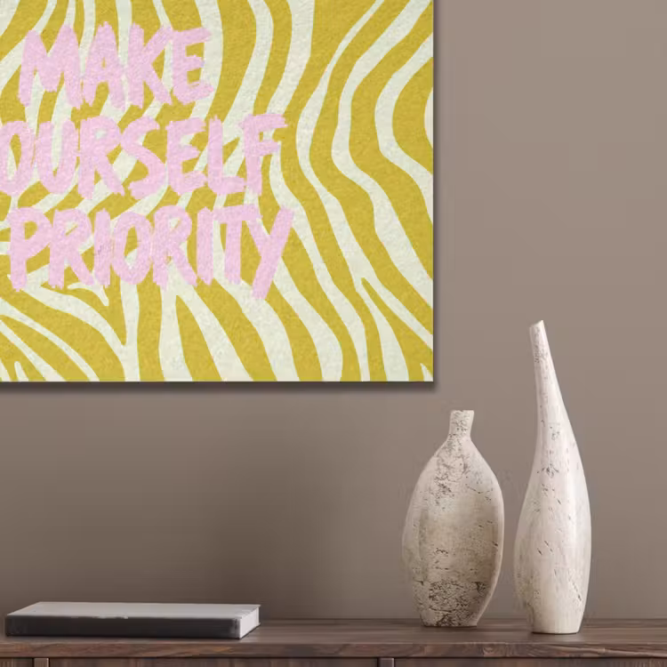 Zebraprint - Priority - Roze PET vilt klein -sfeer6_closeup