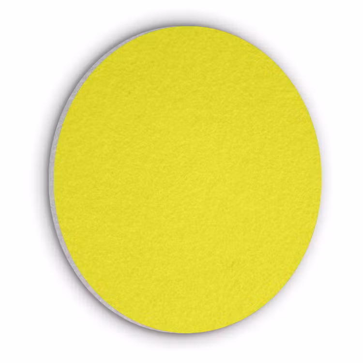 Bright - Canary - Geel Akoestische PET Vilt - Rond klein 838 -3d