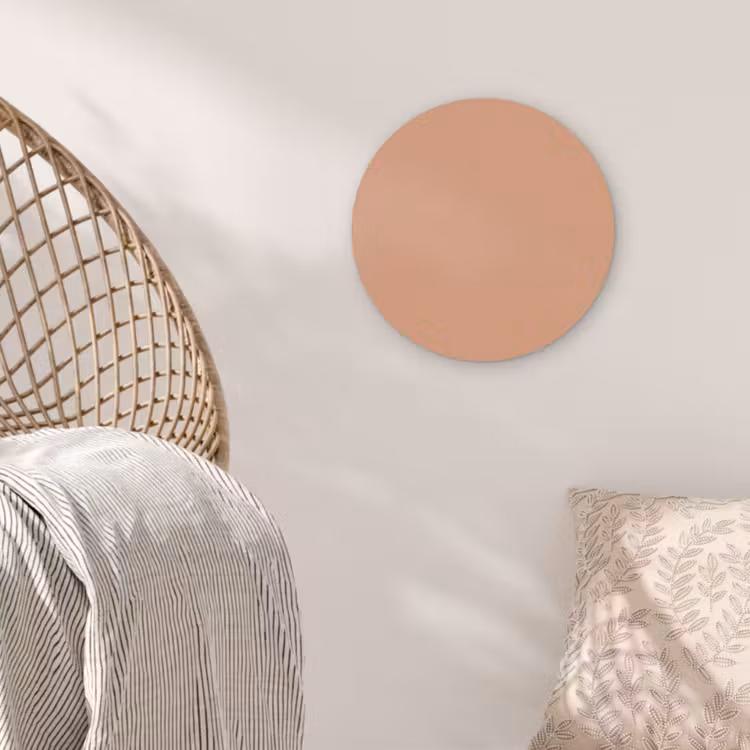 Desert - Coral - Koraal Akoestische PET Vilt - Rond klein 838 -sfeer4